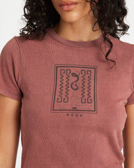 411 Tee - Mahogany | RVCA outlet