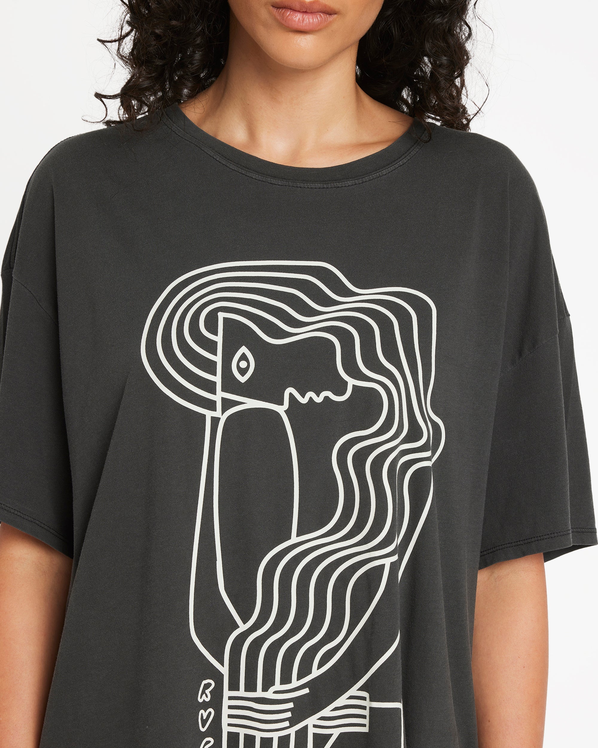 Baggie Tee II - Washed Black | RVCA on sale