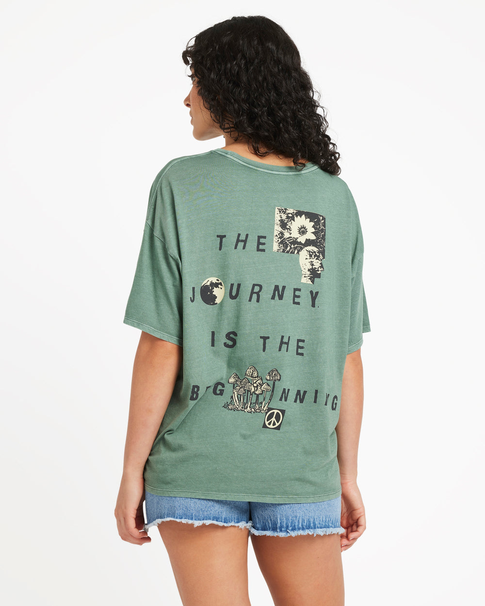 Baggie Tee II - Wintermoss | RVCA sale