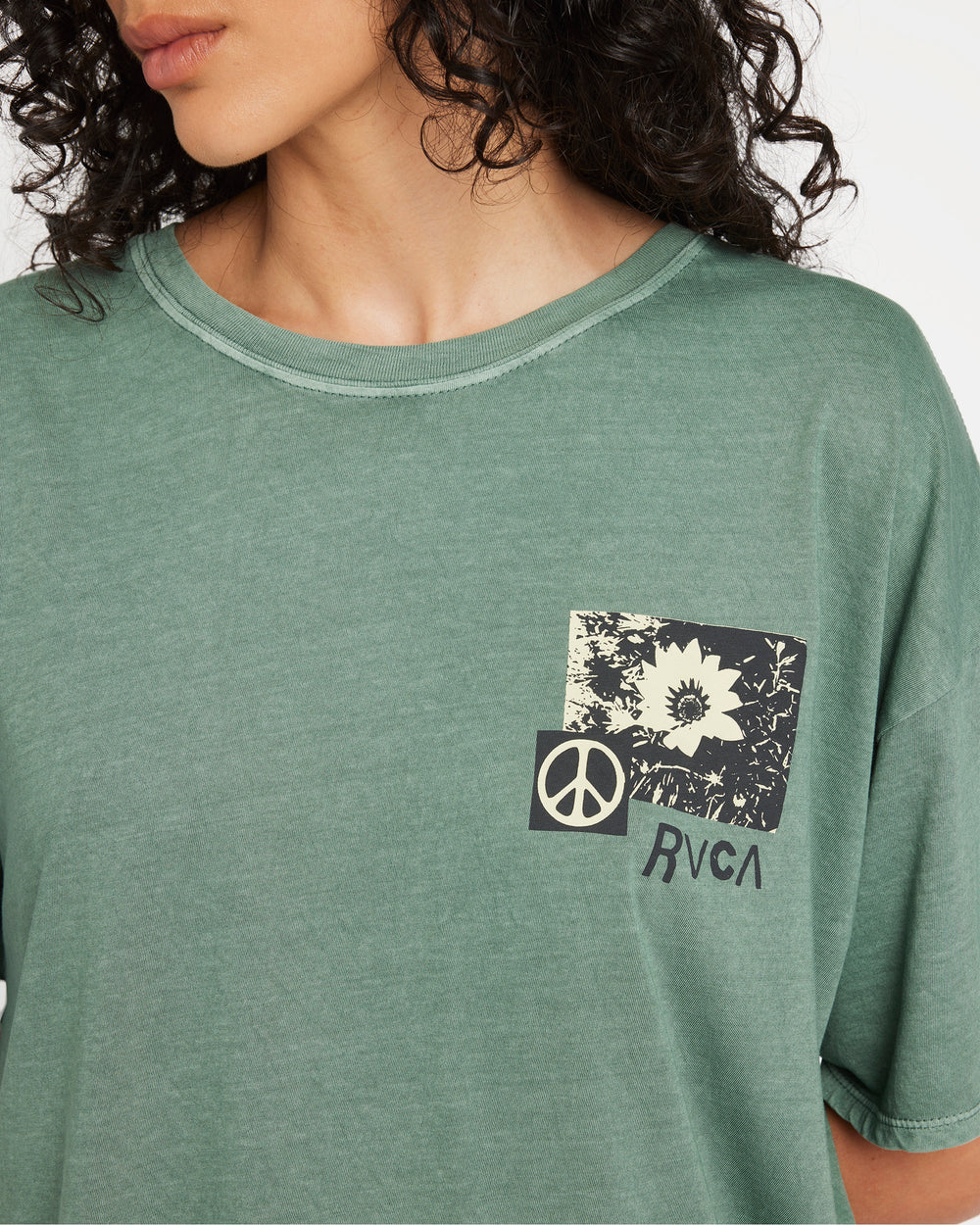Baggie Tee II - Wintermoss | RVCA sale