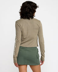 KSL Long Sleeve Fitted Tee - Desert Taupe | RVCA near me
