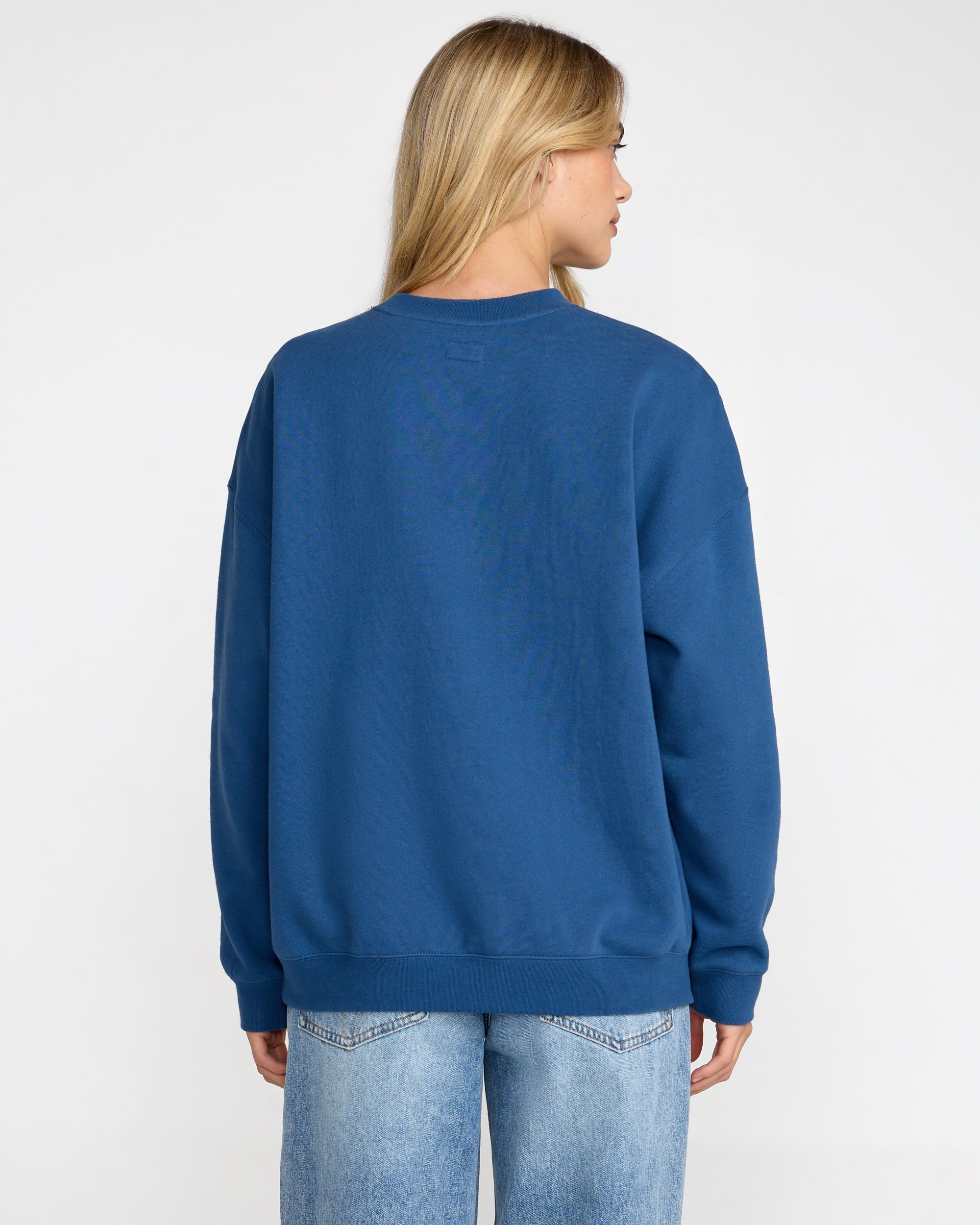 Neat Pullover - Ensign Blue | RVCA for sale