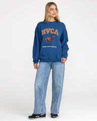 Neat Pullover - Ensign Blue | RVCA for sale