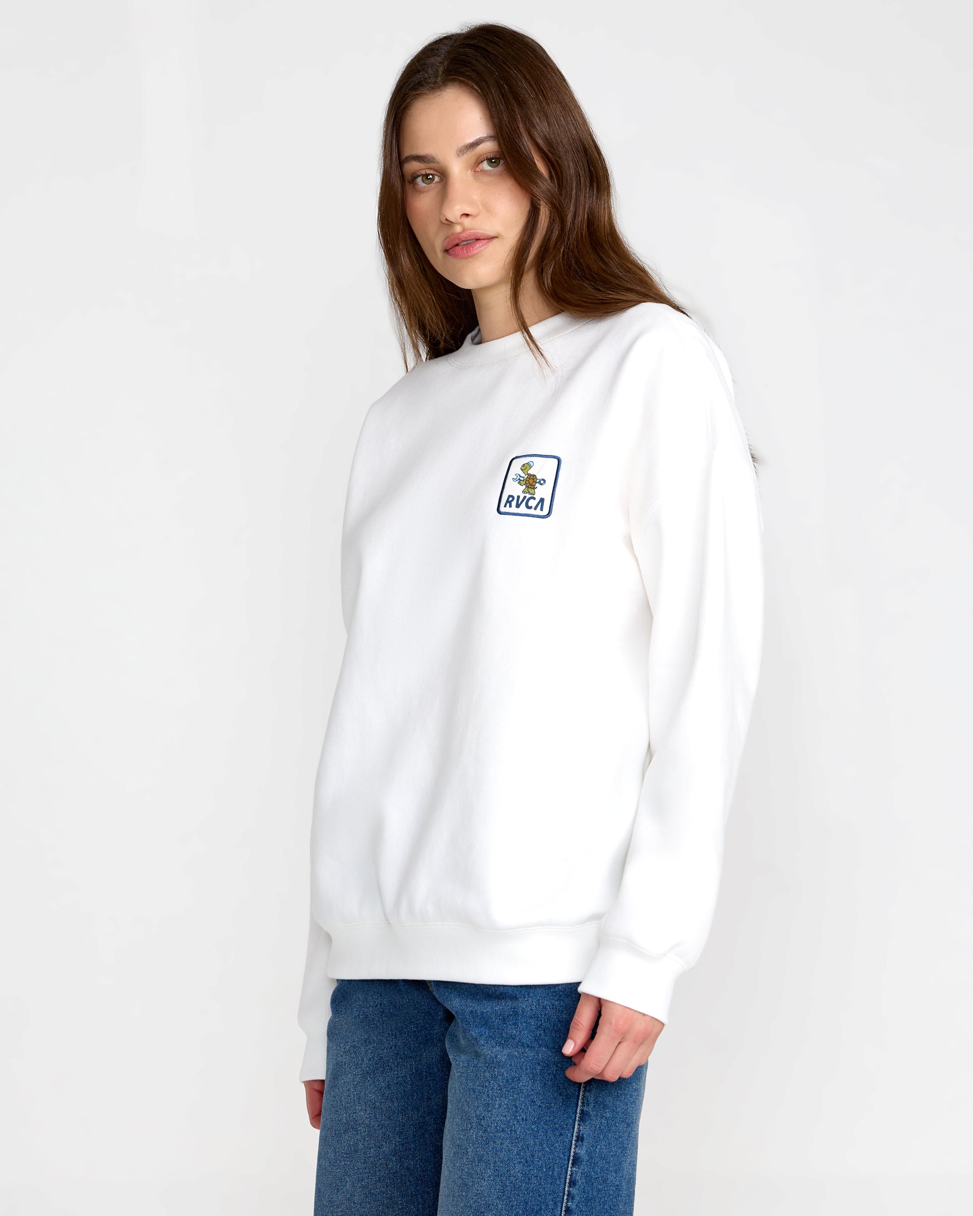 Neat Pullover - Vintage White | RVCA sale