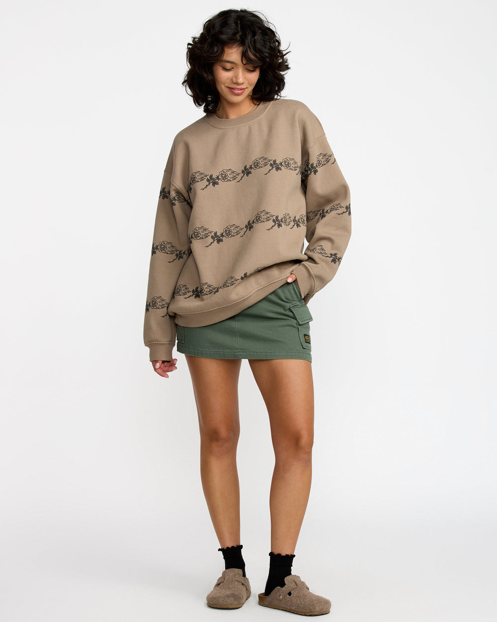 KSL Boyfriend Crew - Desert Taupe | RVCA near me