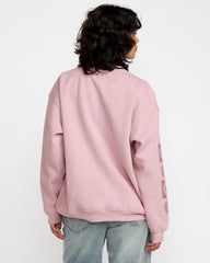 Baggie Boyfriend Crew - Lush Lilac | RVCA sale