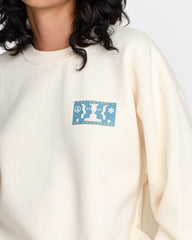 Baggie Boyfriend Pullover - Antique White | RVCA US