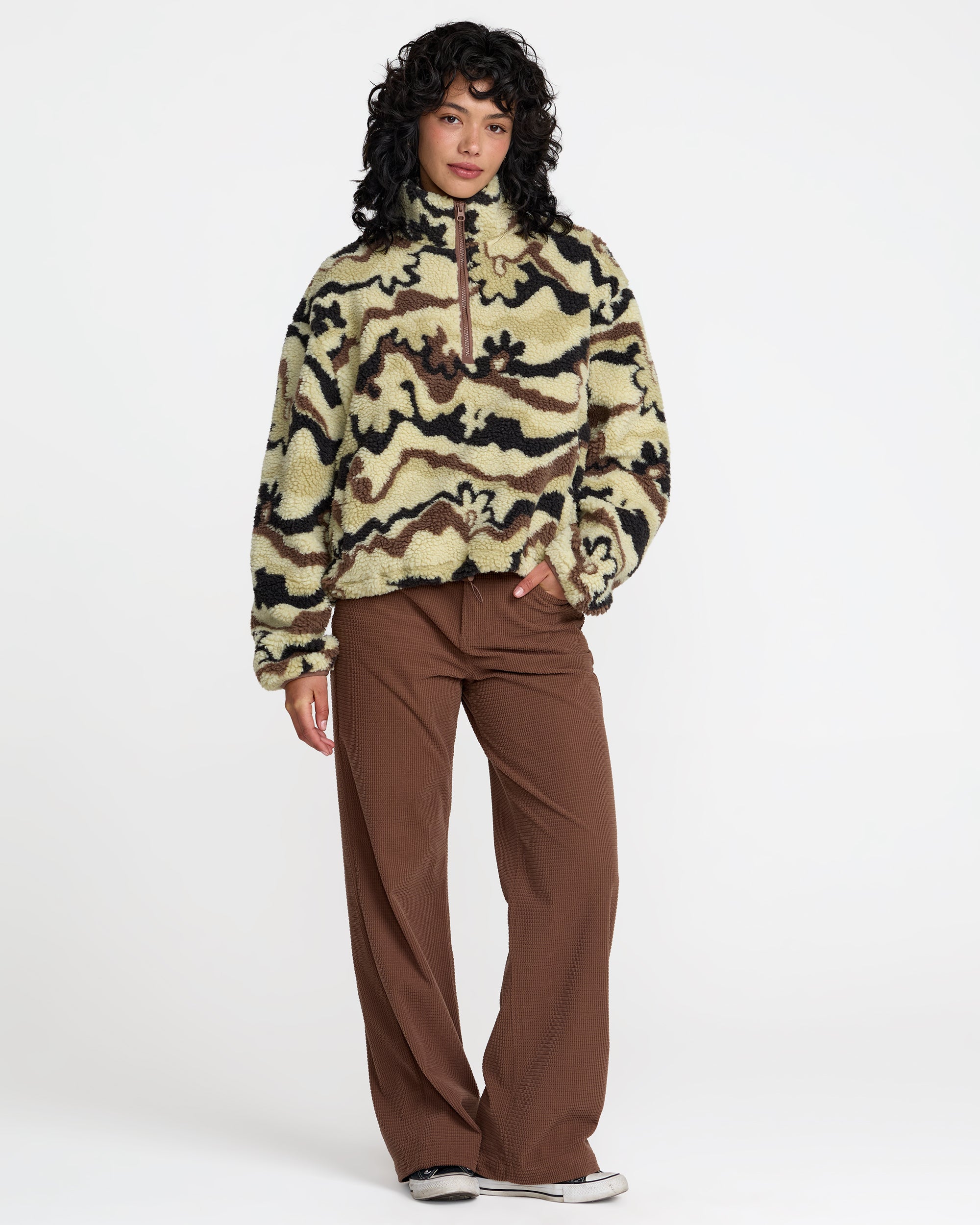 Ezra Polar Pullover - Haze | RVCA online