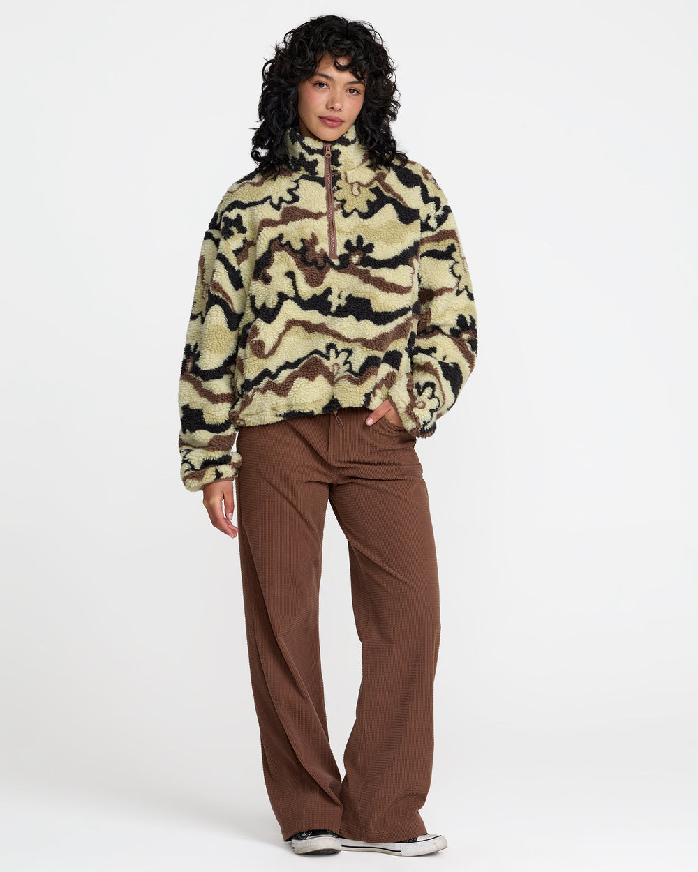 Ezra Polar Pullover - Haze | RVCA online