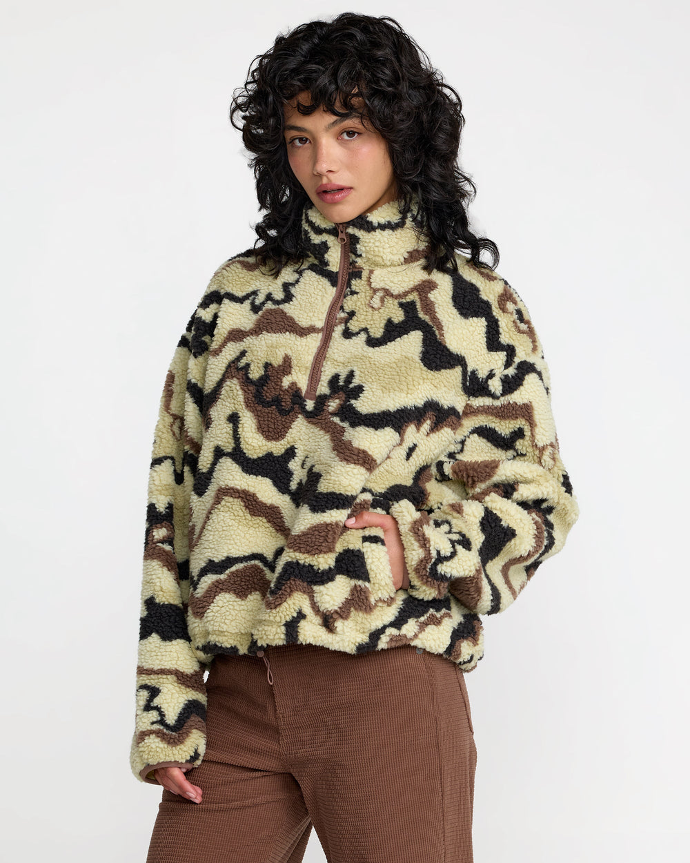 Ezra Polar Pullover - Haze | RVCA online