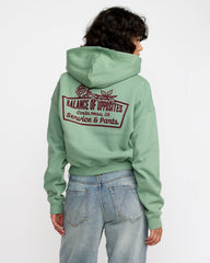 Court Hoodie - Sea Green | RVCA outlet