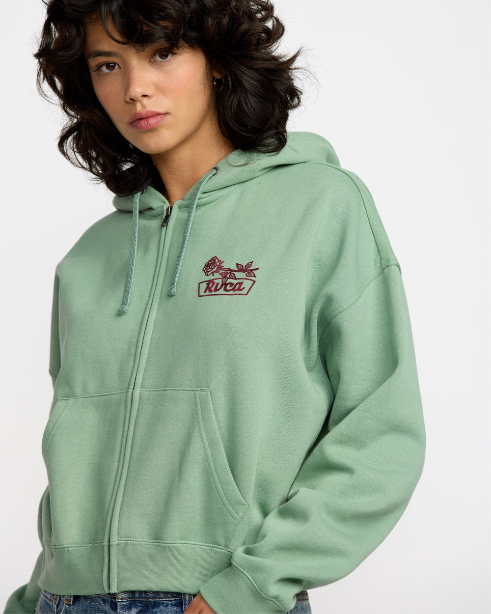 Court Hoodie - Sea Green | RVCA outlet