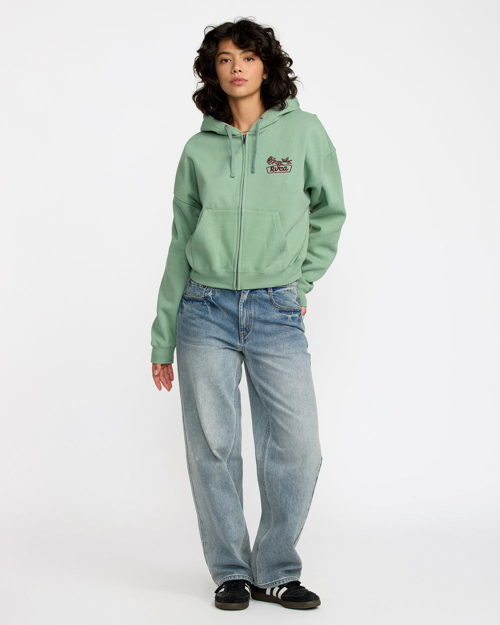 Court Hoodie - Sea Green | RVCA outlet
