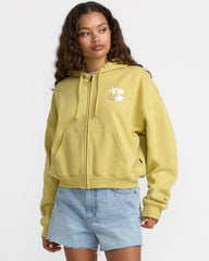 Court Hoodie - Thyme Green | RVCA on sale