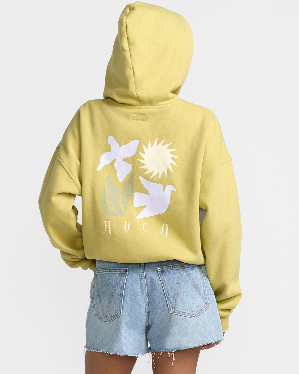 Court Hoodie - Thyme Green | RVCA on sale