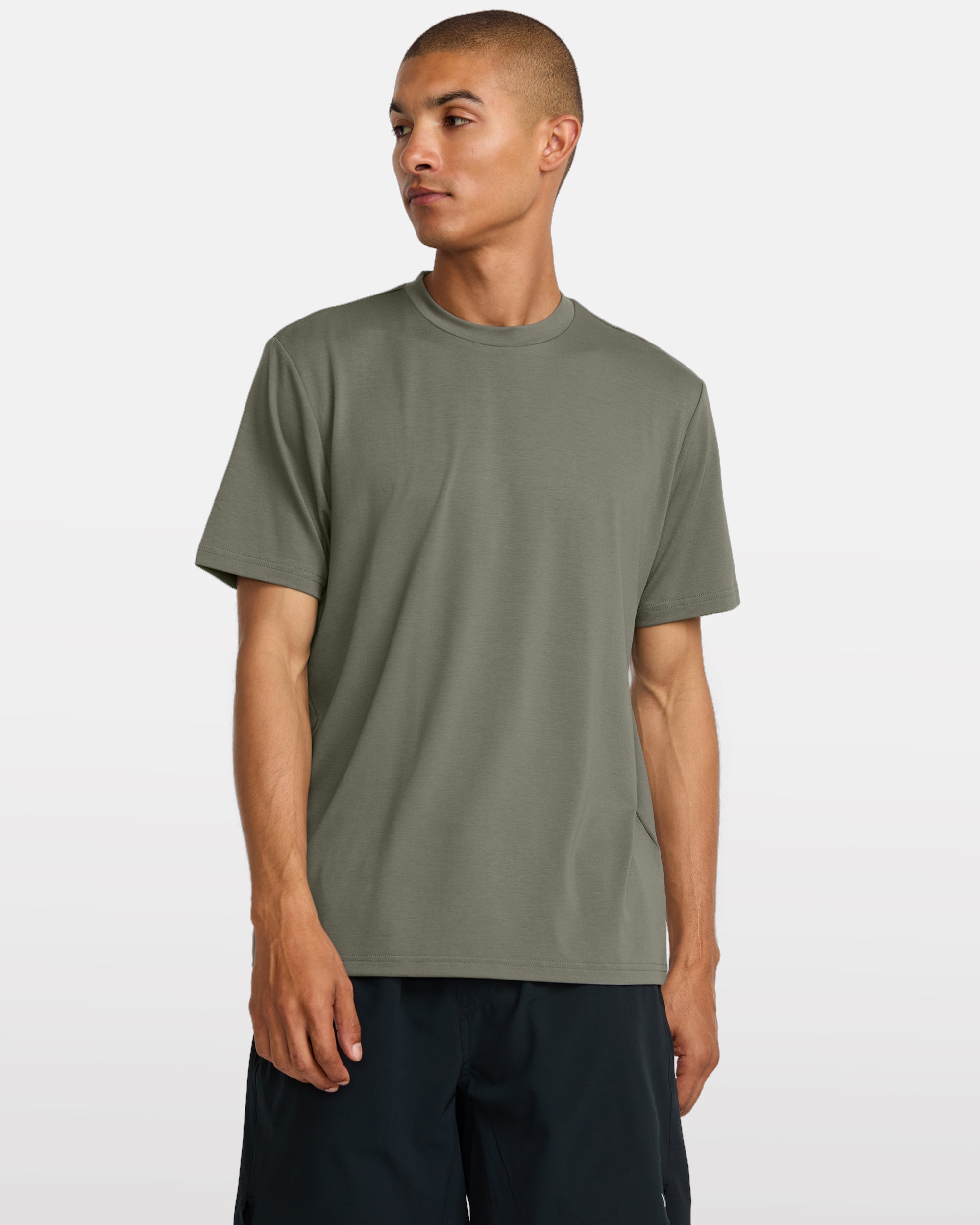 Balance Tee II - Sage Leaf | RVCA discount