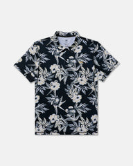 Sport Vent Polo - Black Floral | RVCA for sale
