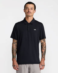 Sport Vent Polo - Black | RVCA US