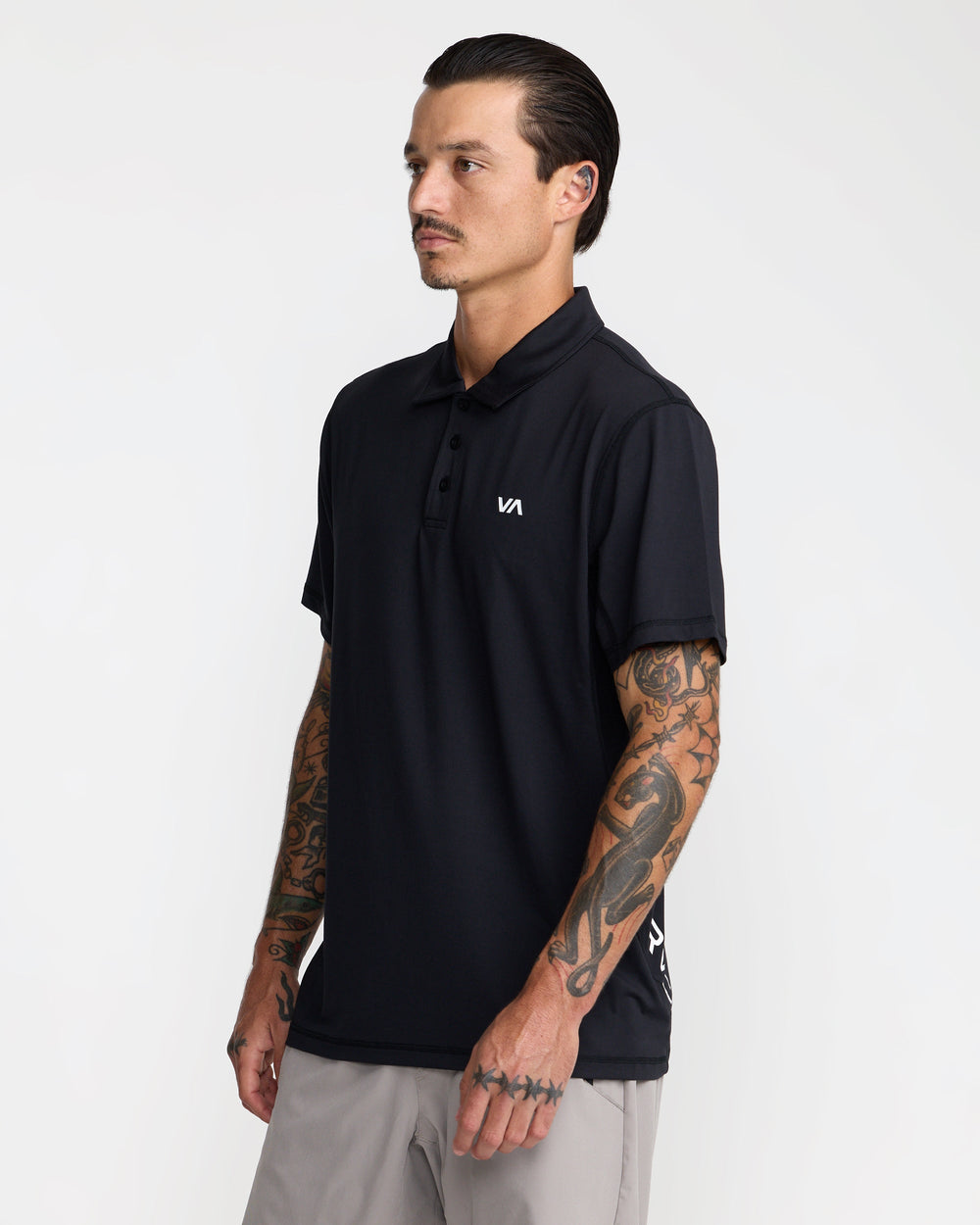 Sport Vent Polo - Black | RVCA US