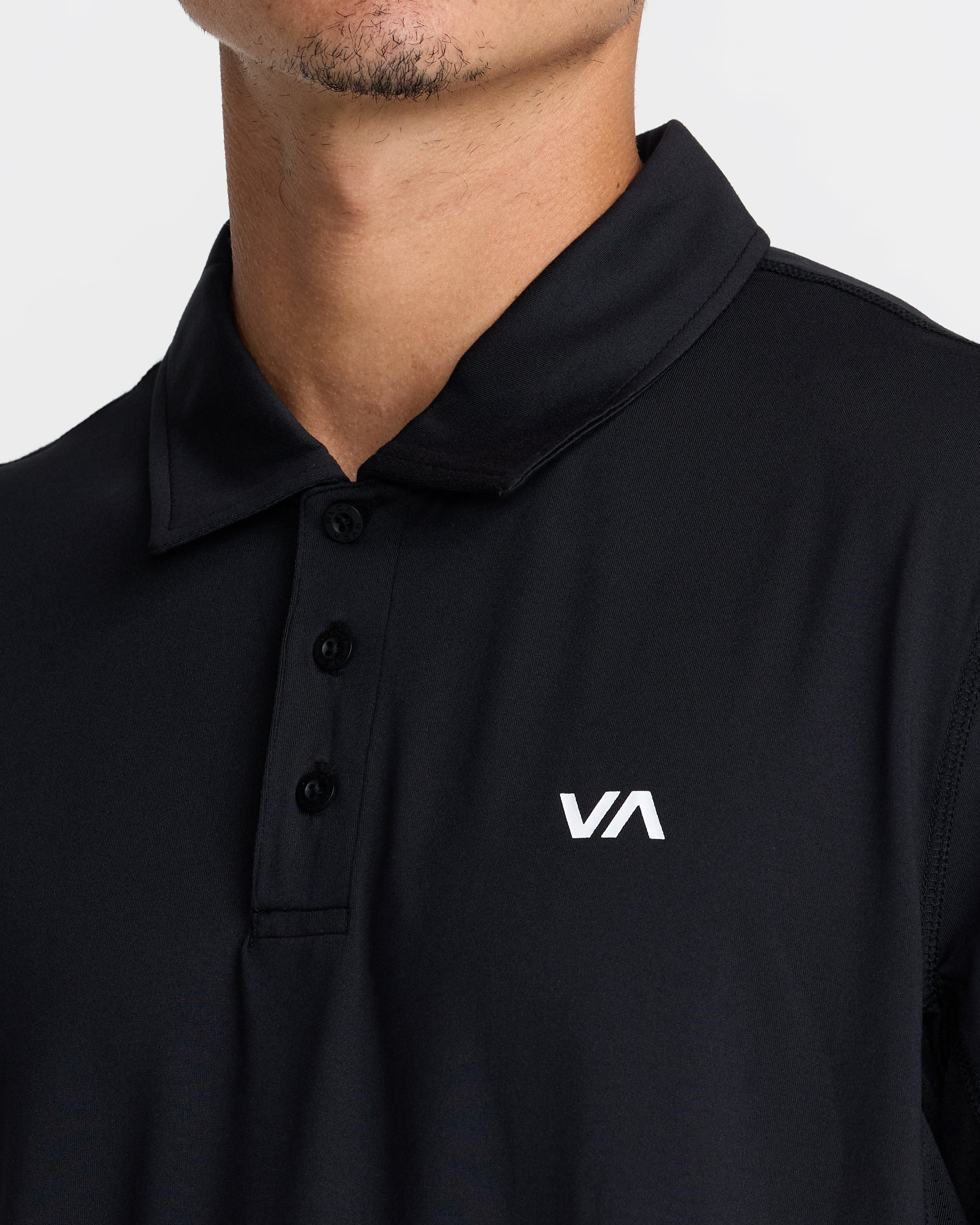Sport Vent Polo - Black | RVCA US