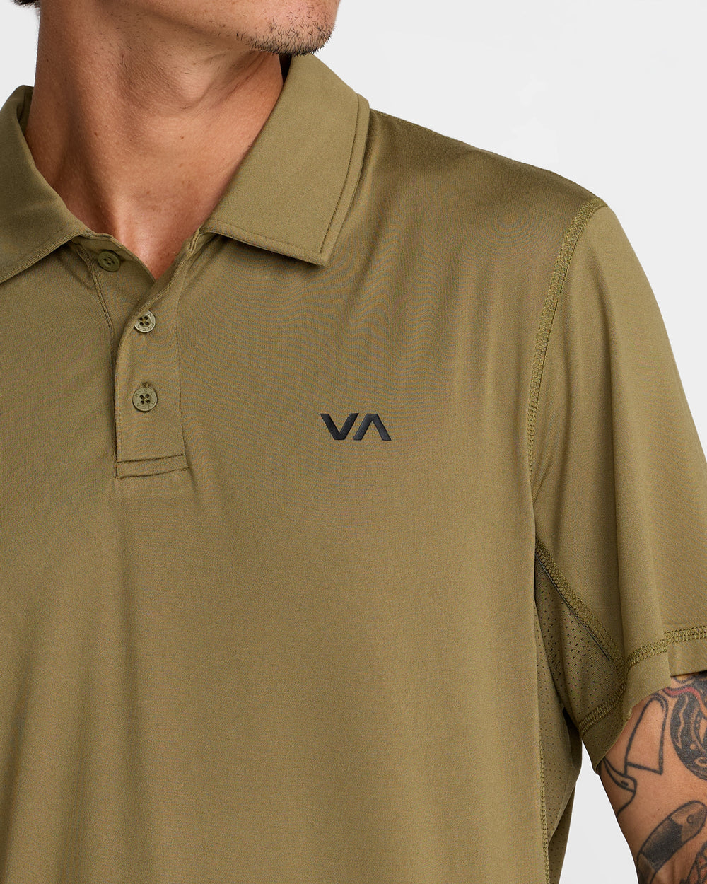 Sport Vent Polo - Light Olive | RVCA US