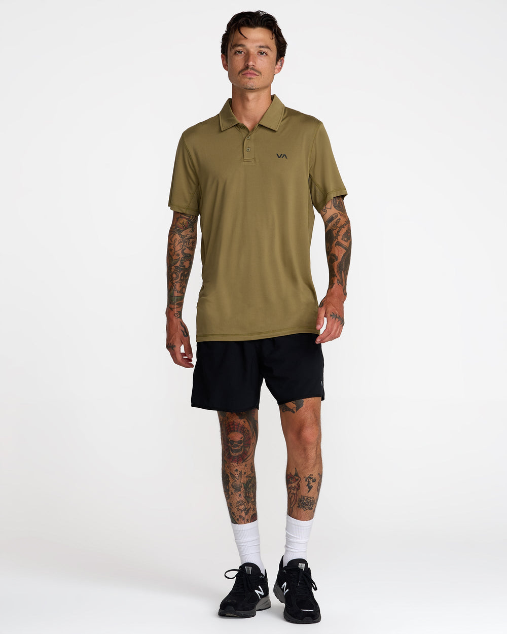 Sport Vent Polo - Light Olive | RVCA US