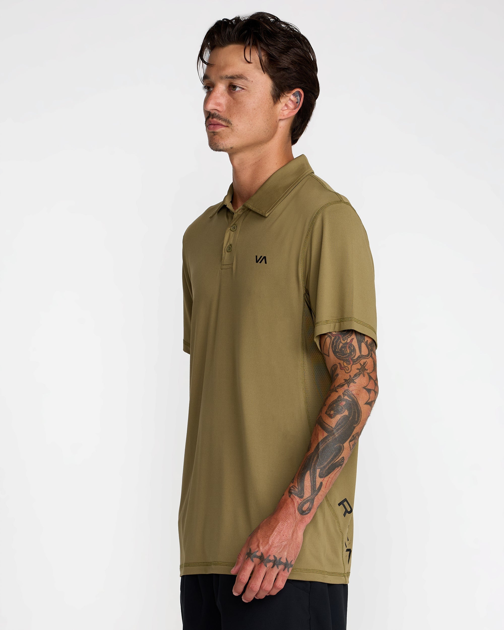 Sport Vent Polo - Light Olive | RVCA US