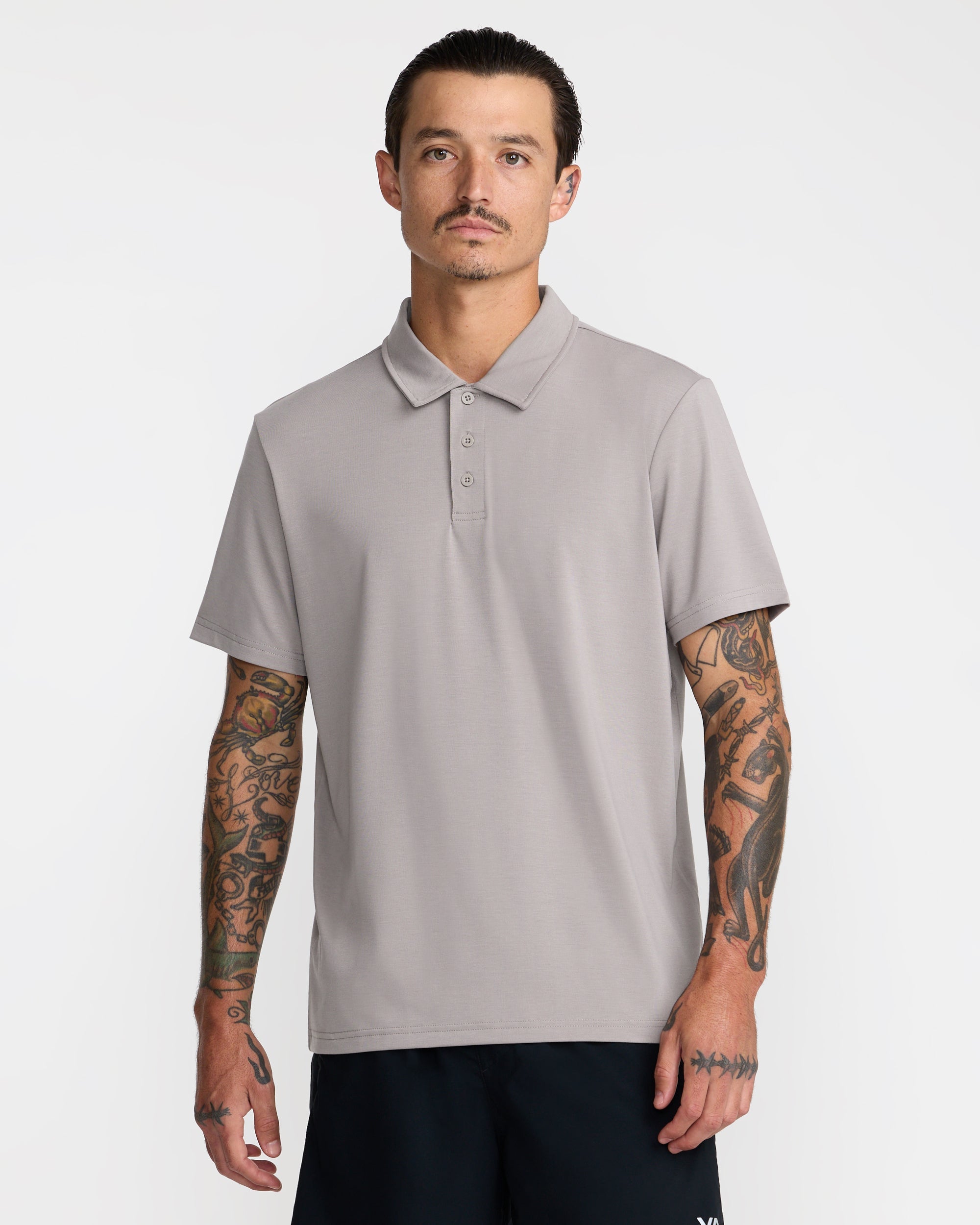 Balance Polo - Brown Stone | RVCA sale