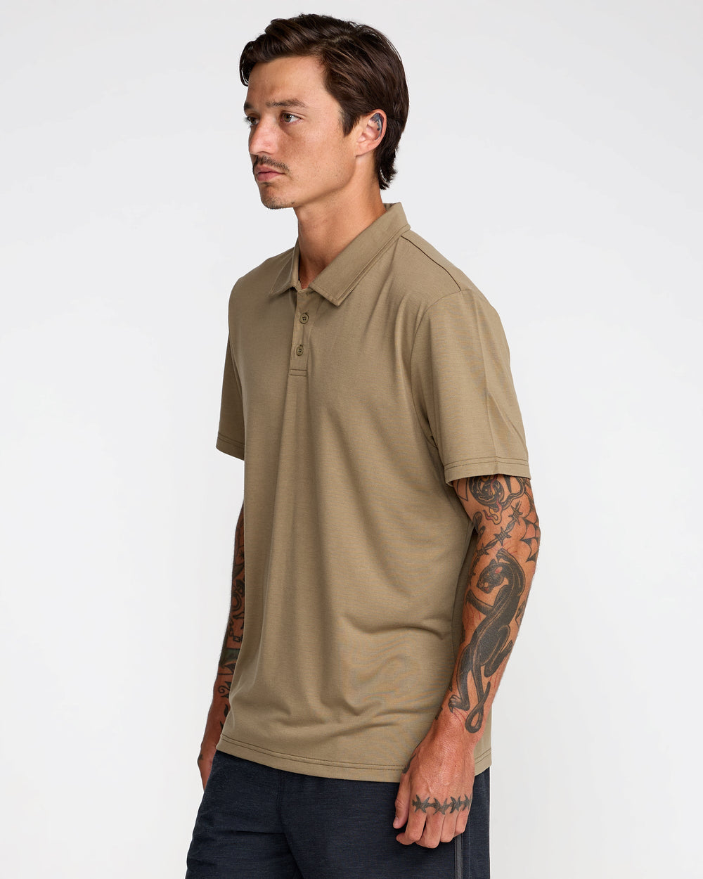 Balance Polo - Covert Green | RVCA discount