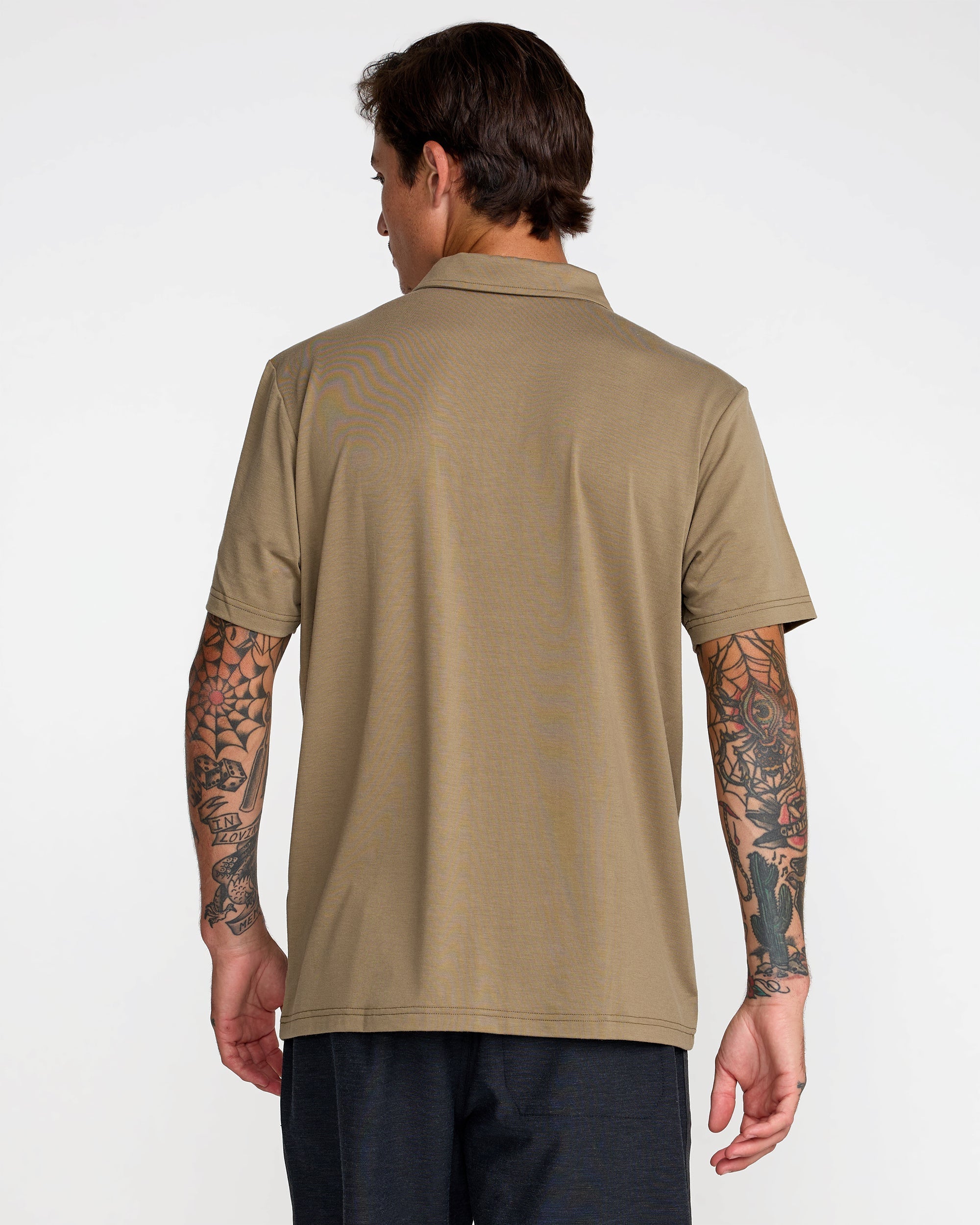 Balance Polo - Covert Green | RVCA discount