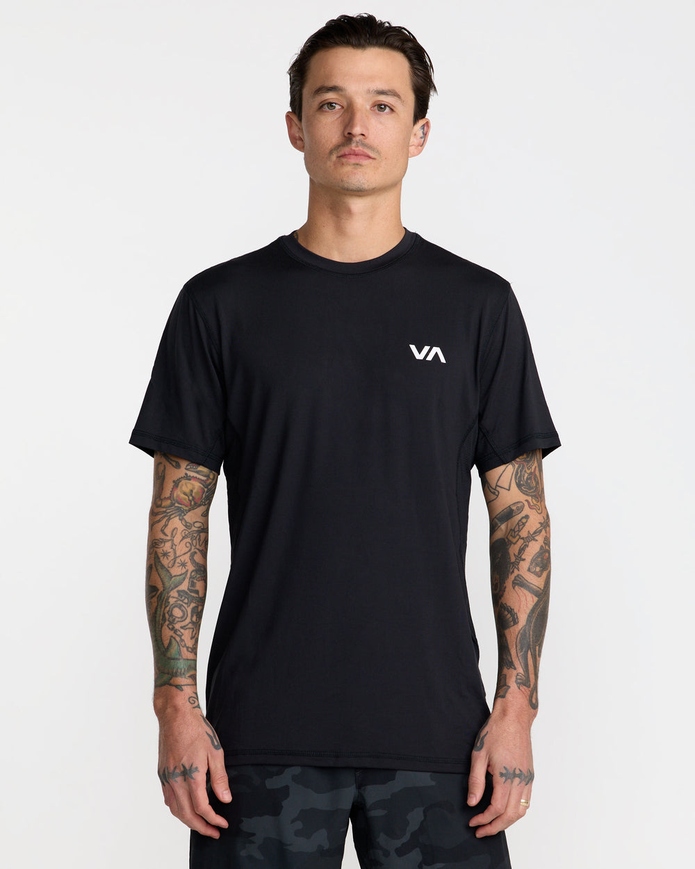 Sport Vent Short Sleeve Tee - Black | RVCA near me