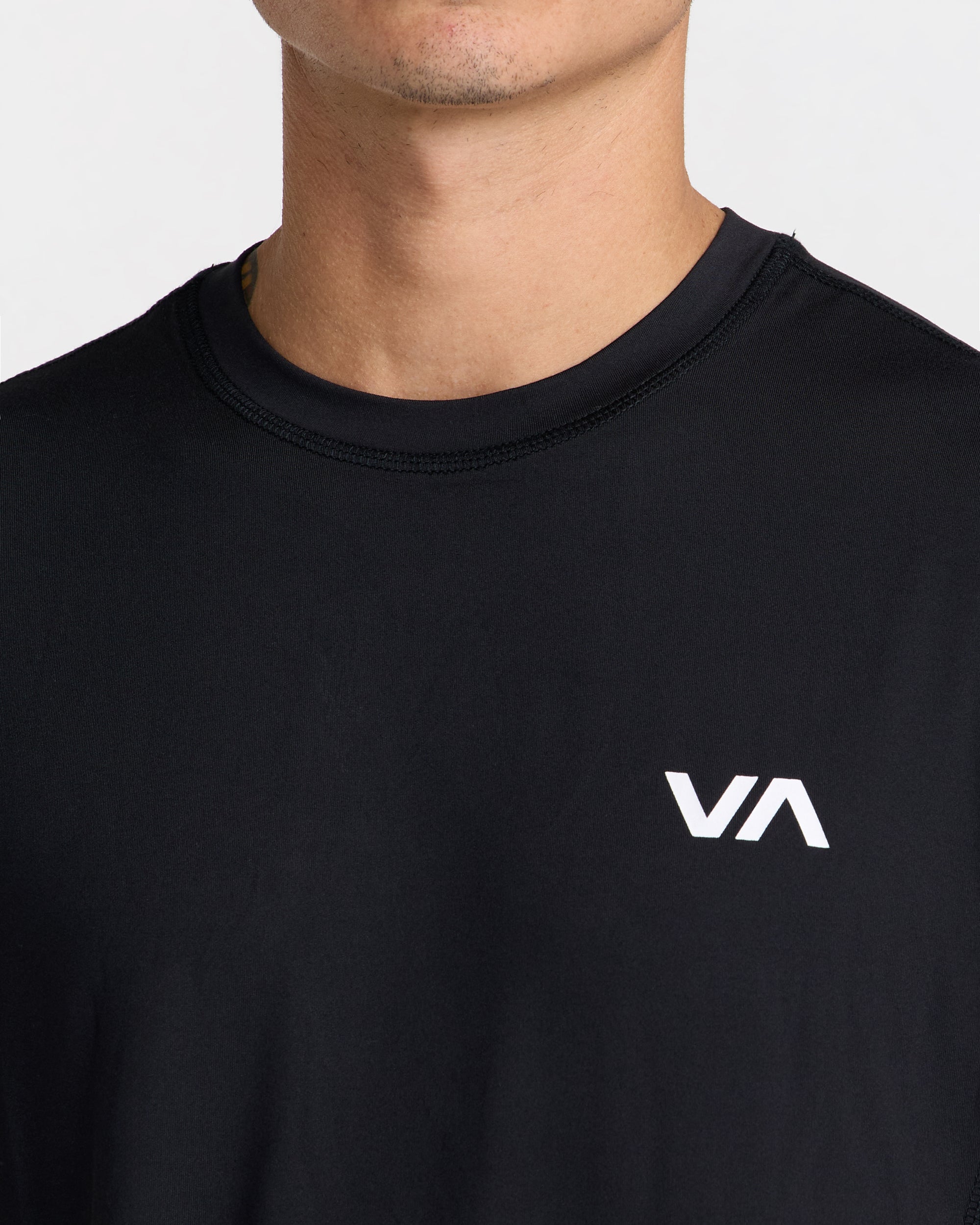 Sport Vent Short Sleeve Tee - Black | RVCA near me