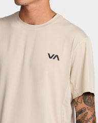 Sport Vent Short Sleeve Tee - Light Khaki | RVCA outlet