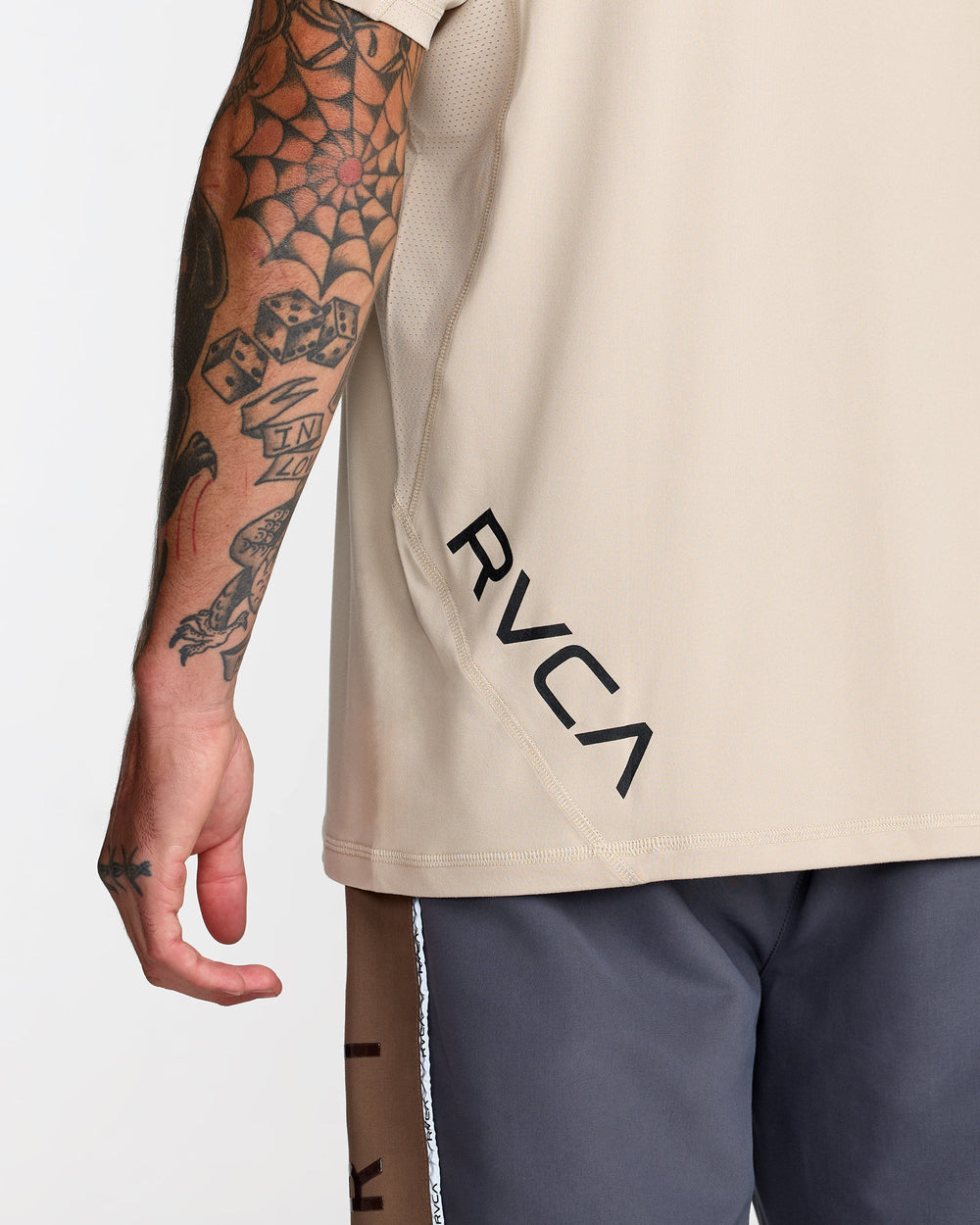 Sport Vent Short Sleeve Tee - Light Khaki | RVCA outlet
