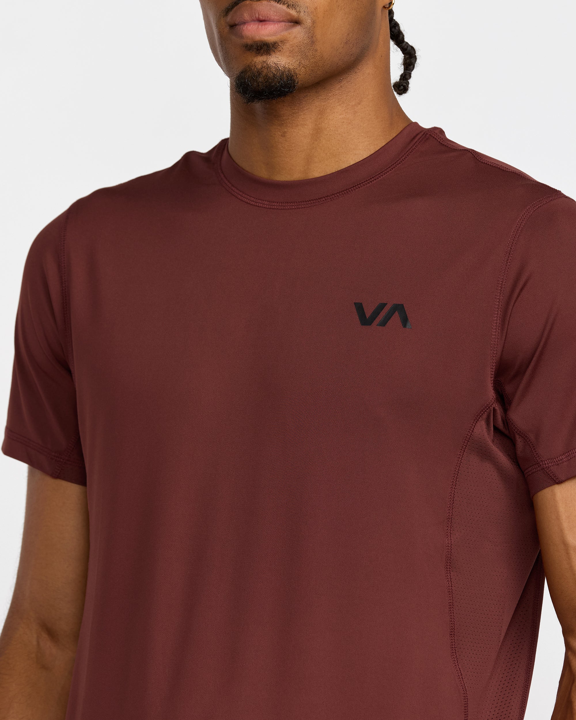 Sport Vent Short Sleeve Tee - Red Earth | RVCA US