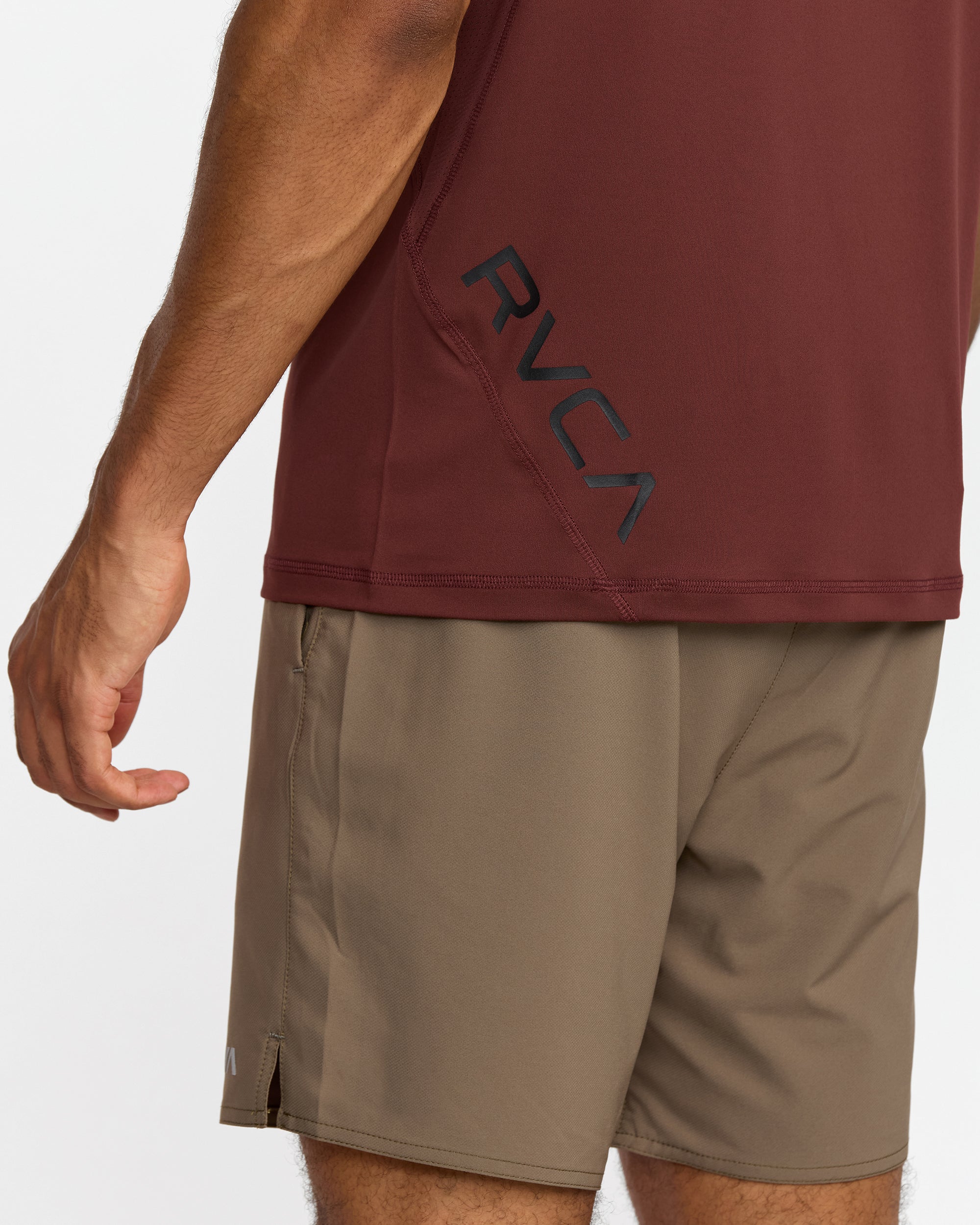 Sport Vent Short Sleeve Tee - Red Earth | RVCA US