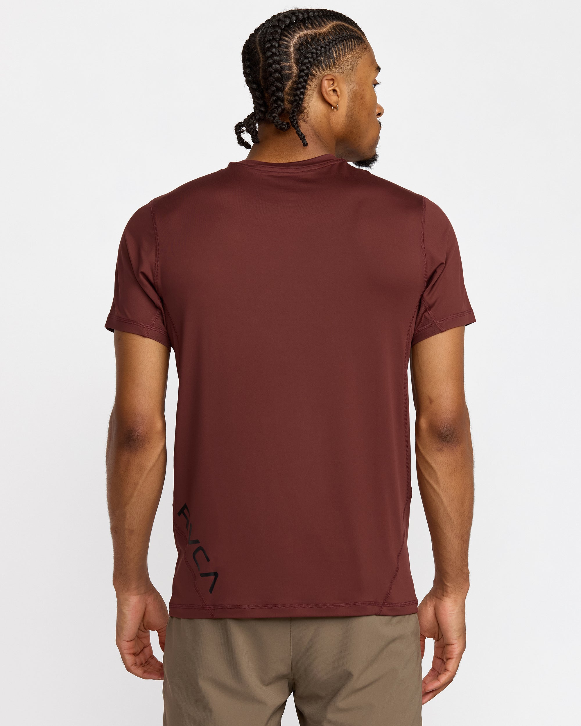 Sport Vent Short Sleeve Tee - Red Earth | RVCA US