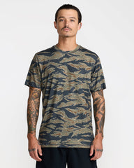 Sport Vent Short Sleeve Tee - Tiger Camo | RVCA for sale