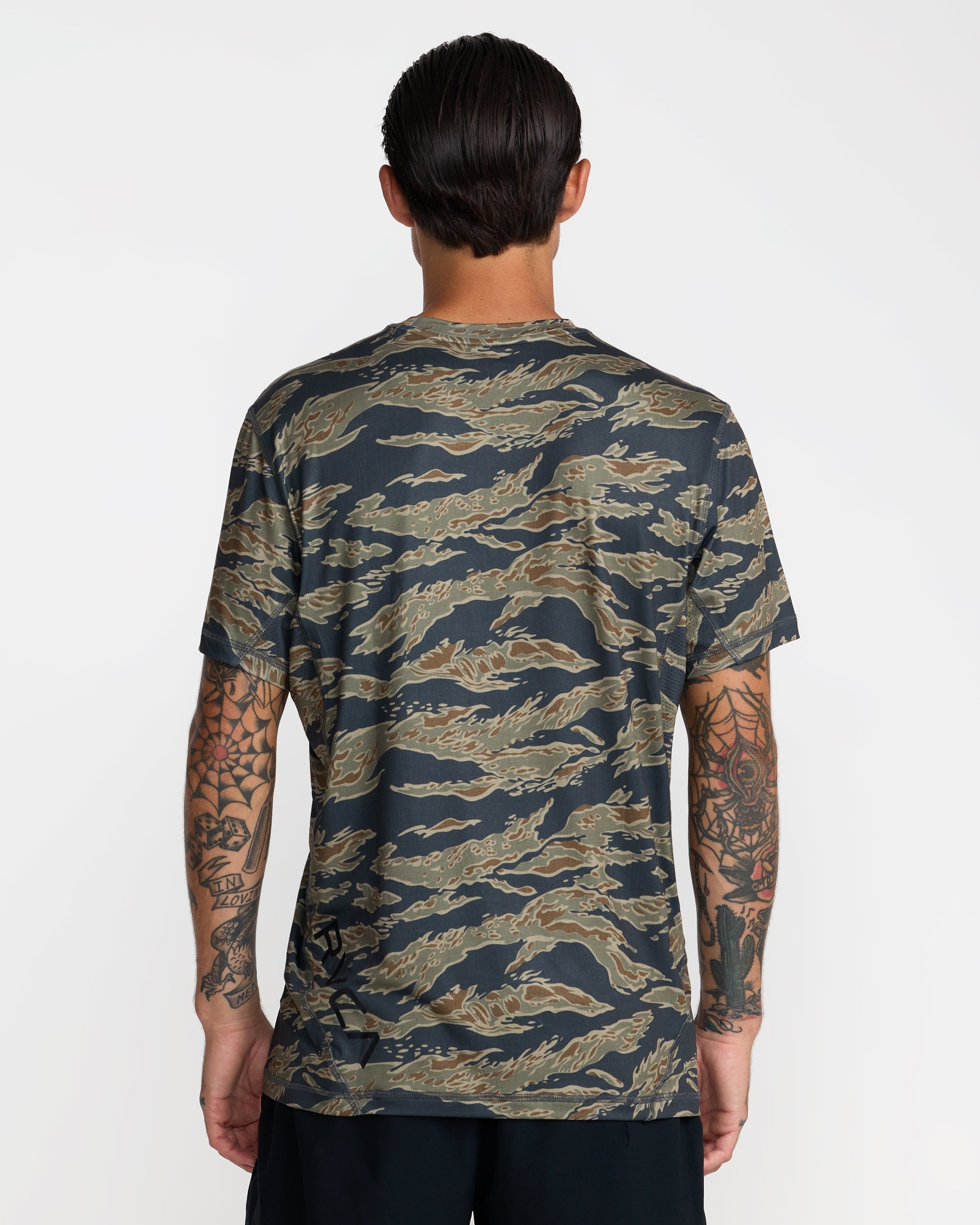 Sport Vent Short Sleeve Tee - Tiger Camo | RVCA for sale