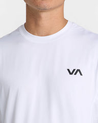 Sport Vent Short Sleeve Tee - White | RVCA sale