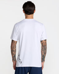 Sport Vent Short Sleeve Tee - White | RVCA sale