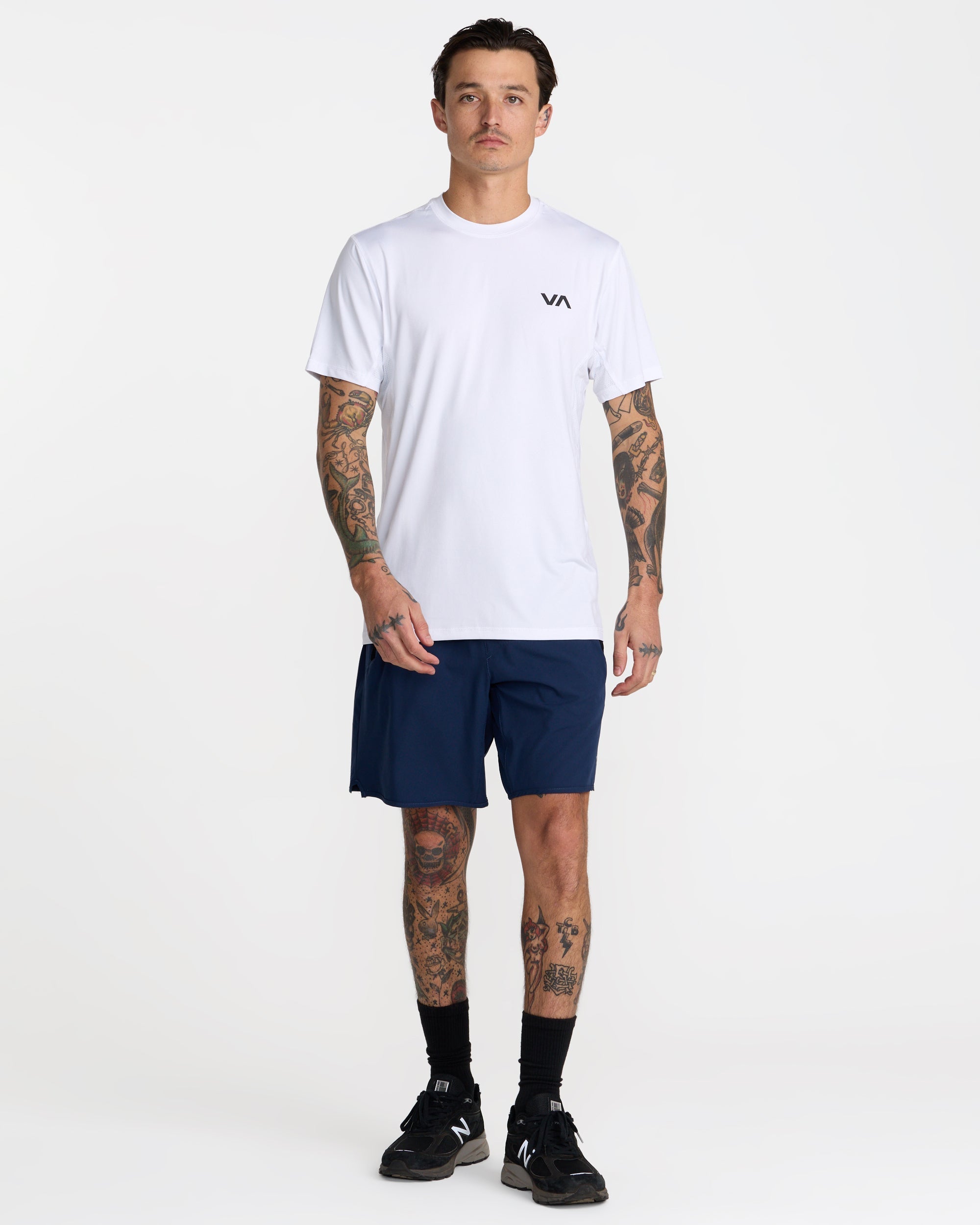Sport Vent Short Sleeve Tee - White | RVCA sale