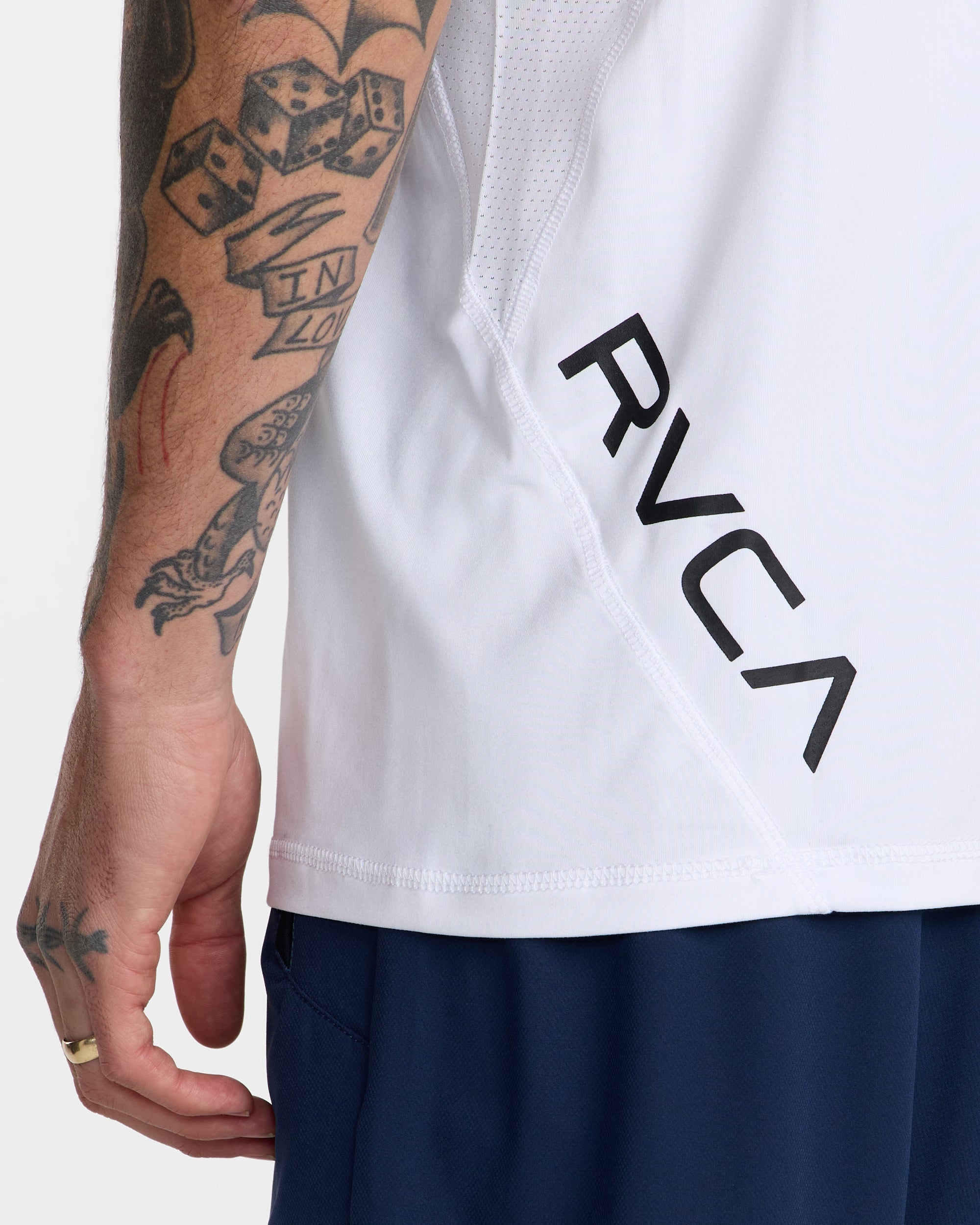 Sport Vent Short Sleeve Tee - White | RVCA sale