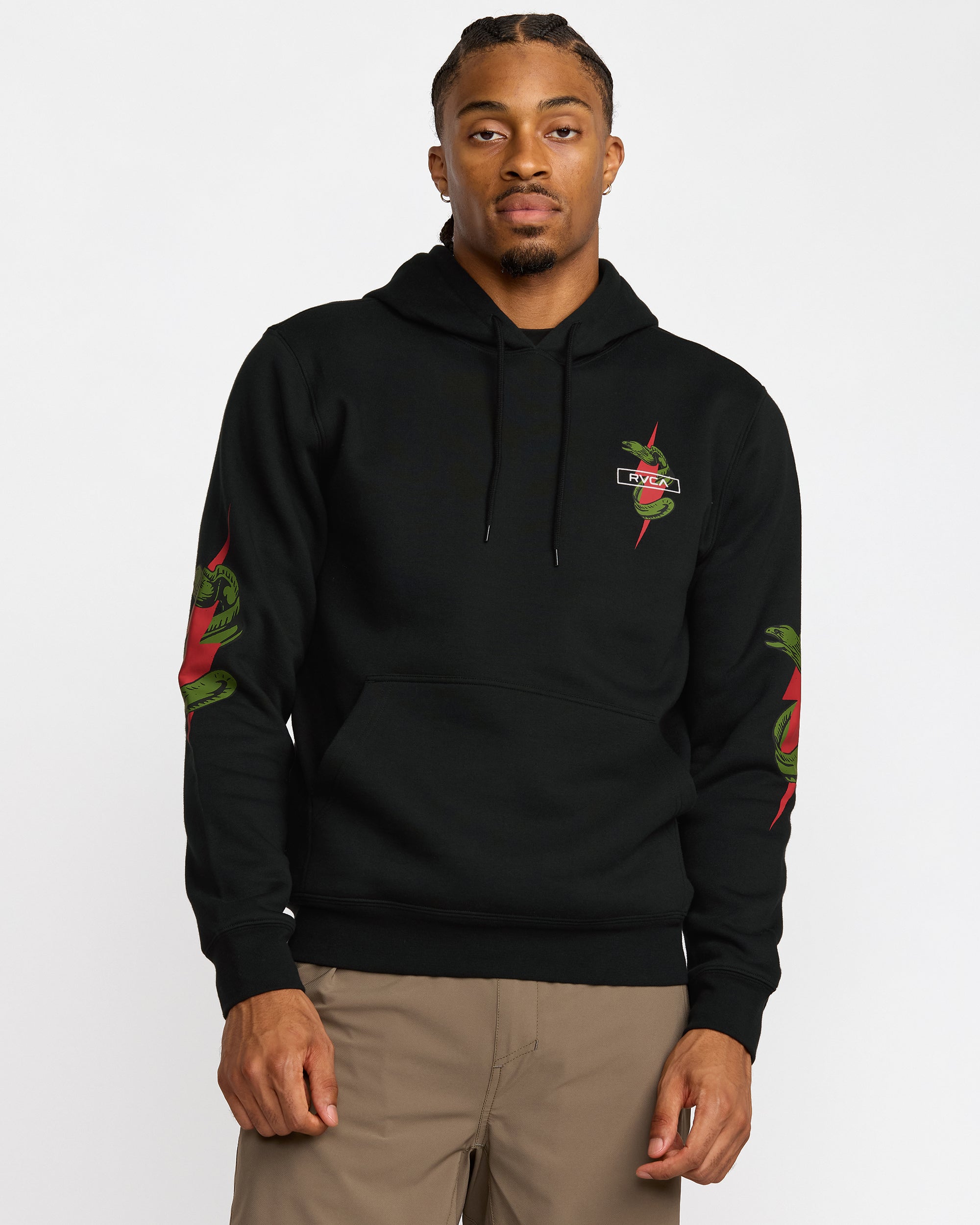 Shock Squad Hoodie - Black | RVCA for sale