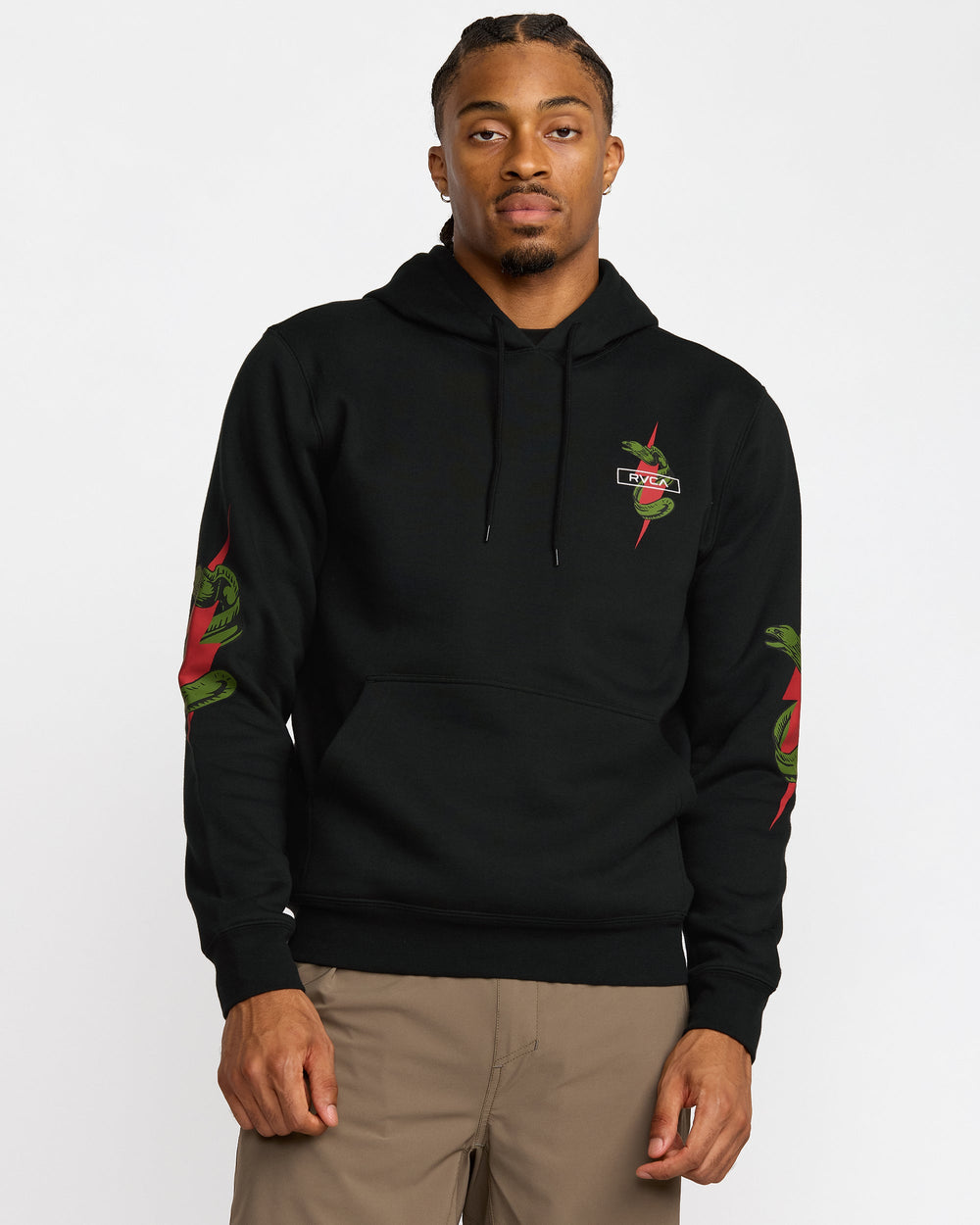 Shock Squad Hoodie - Black | RVCA for sale