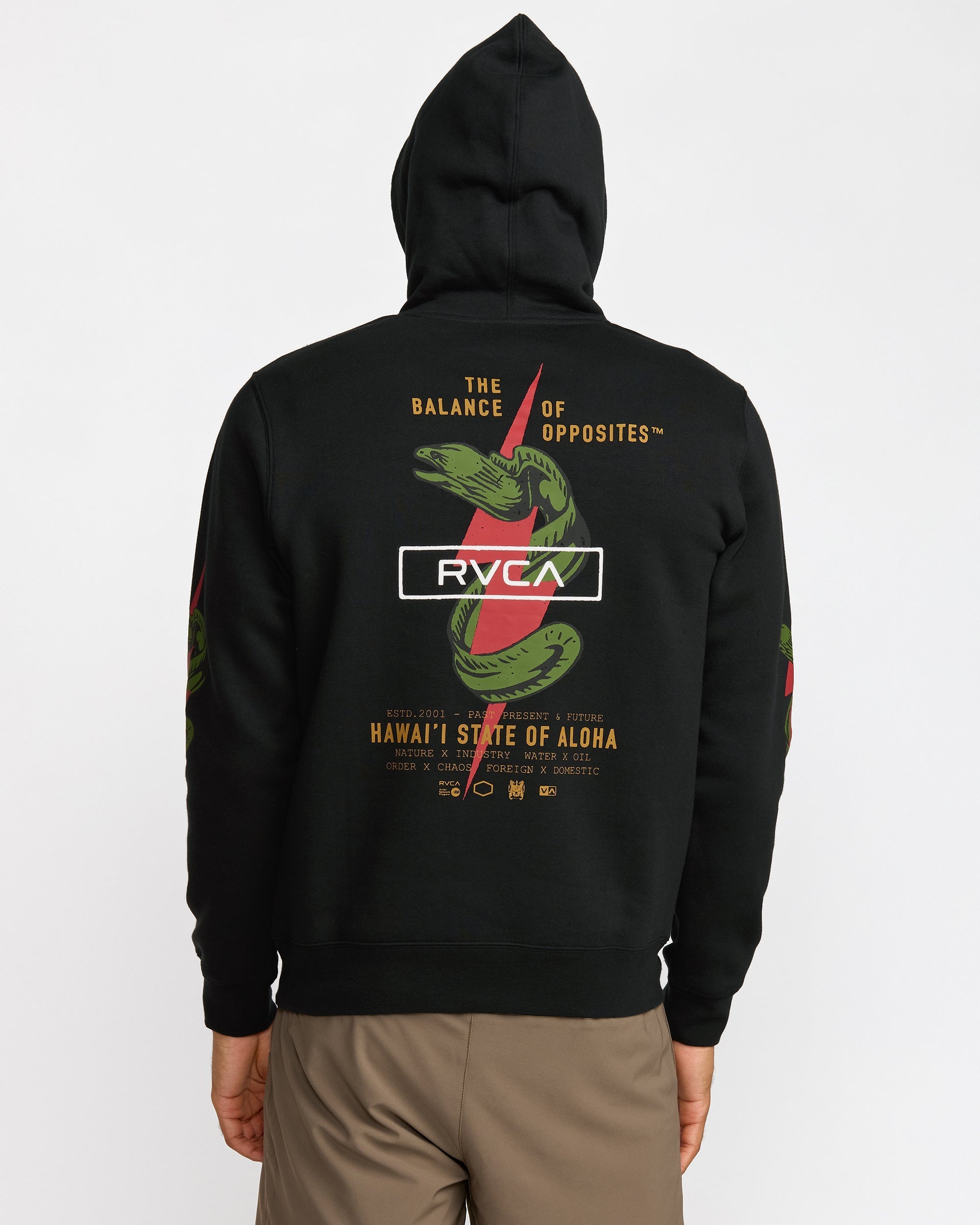 Shock Squad Hoodie - Black | RVCA for sale