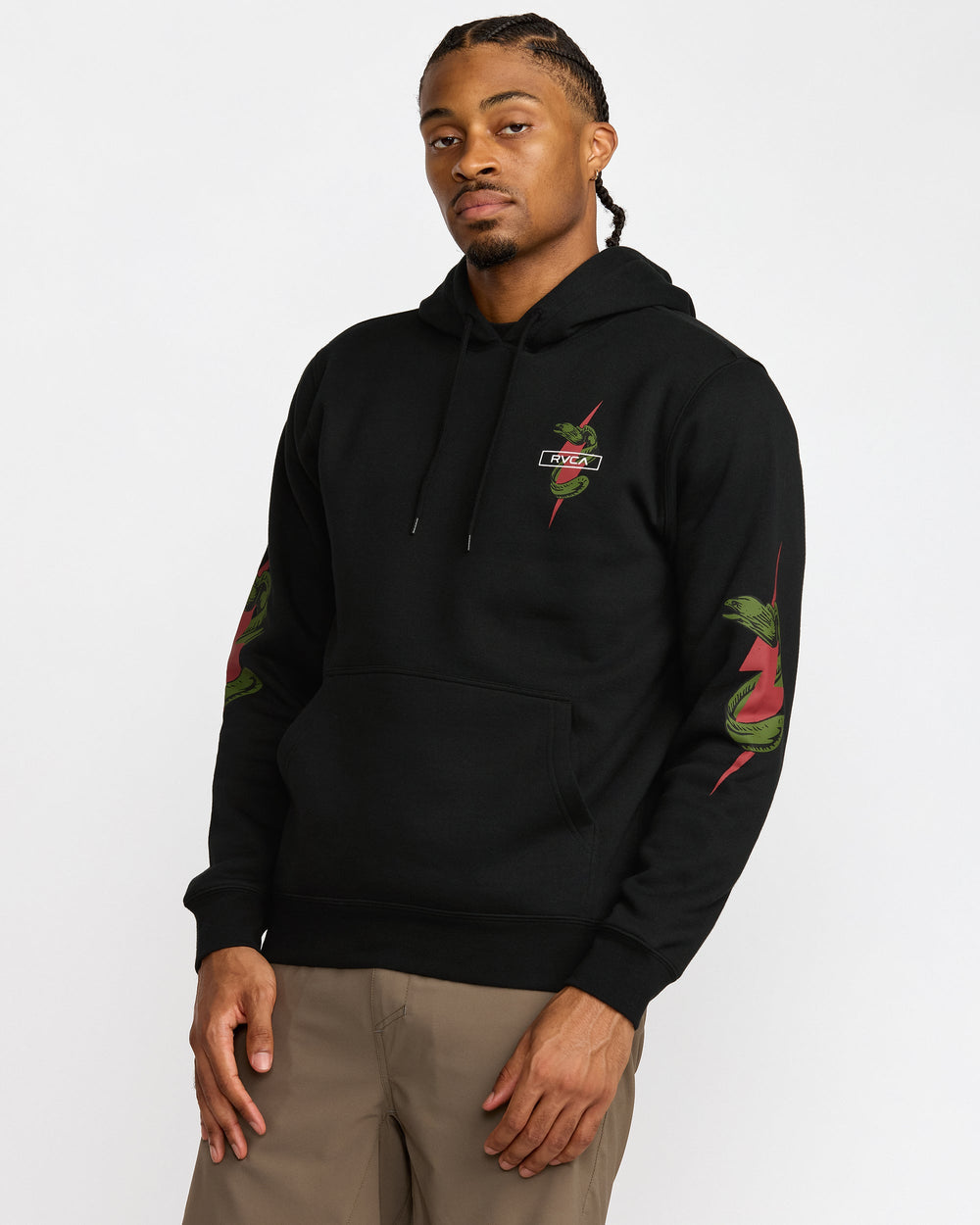 Shock Squad Hoodie - Black | RVCA for sale