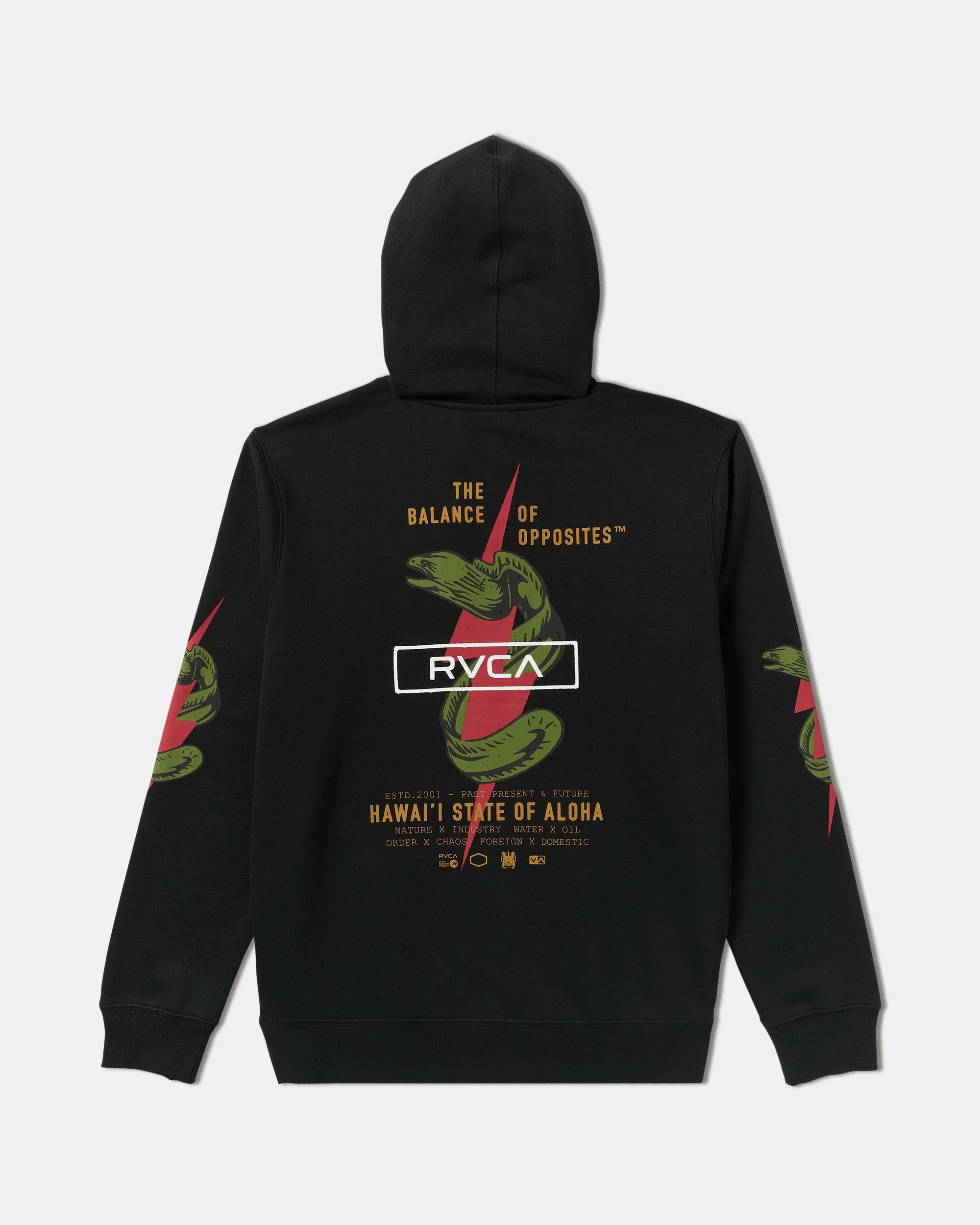 Shock Squad Hoodie - Black | RVCA for sale