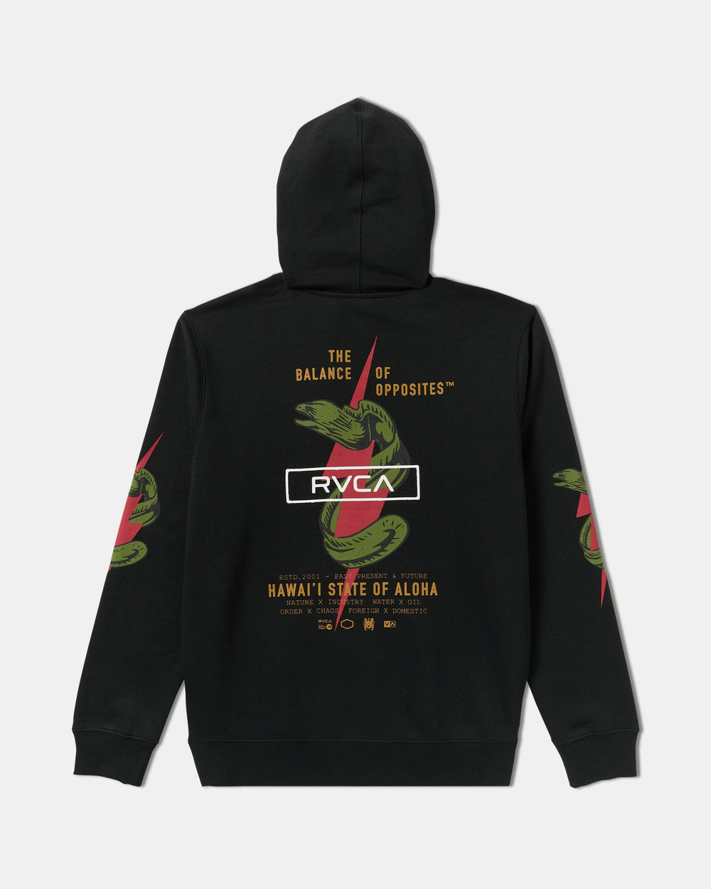 Shock Squad Hoodie - Black | RVCA for sale
