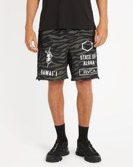 Hawaii Yogger Stretch 17" Short - Fatigue | RVCA online